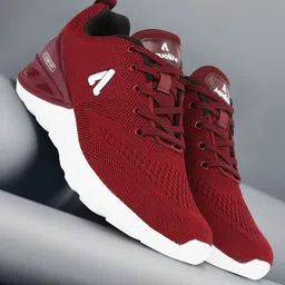 Aqualite Men Elastic Fit Technology Non-Marking Running Sports Shoes-picture-15