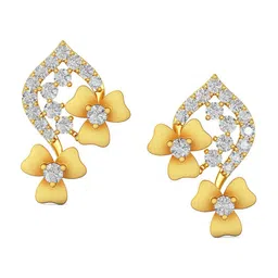 Joyalukkas 22KT Gold Signity Gemstones Studded Earrings-2.83 gm-picture-24