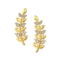 Joyalukkas BIS 22KT Gold Gem Stone Studs Earrings-3.03gm-picture-34