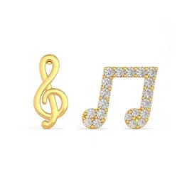 Joyalukkas BIS Hallmark 22KT Gold Stud Earrings-image-9