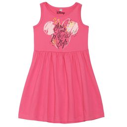 Disney by Wear Your Mind Girls Pink Printed A-Line Dress-picture-28