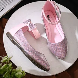 BAESD Girls Embellished Bow Detail Ballerinas-picture-14