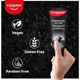 Colgate 2Pcs Charcoal Clean Gel Toothpaste with Wintergreen Mint - 120g each image 3