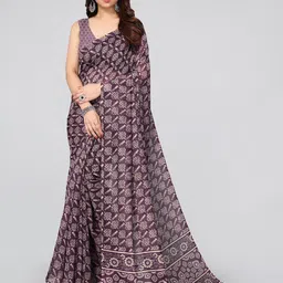 MIRCHI FASHION Ethnic Motifs Printed Saree image 1