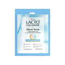 Lacto Calamine Hyaluronic Acid Sheet Mask for Instant Hydration with Glycolic Acid 30g-image-10