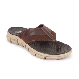 FAUSTO Men Colourblocked Thong Flip-Flops image 2