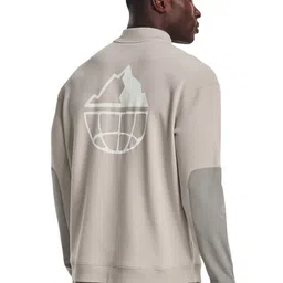 UNDER ARMOUR Graphic Printed Relaxed Fit Run Trail Half-Zip T-Shirt-picture-32
