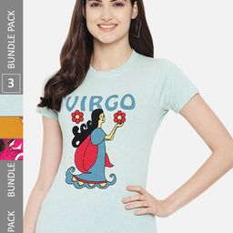 Fabflee Pack Of 3 Printed Cotton T-shirt-picture-25