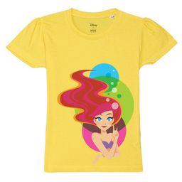 Disney by Wear Your Mind Girls Disney Princess Printed Puffed Sleeves Pure Cotton T-shirt-picture-48
