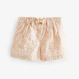 NEXT Infants Girls Floral Printed Shorts-image-27