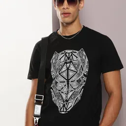 Kook N Keech Marvel Black Panther Printed Pure Cotton T-shirt-picture-21