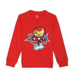 Marvel by Wear Your Mind Unisex Kids Printed Cotton Sweatshirt-picture-19