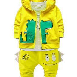 Bold N Elegant Kids Printed T-shirt & Shirt With Pyjamas Clothing Set-picture-56