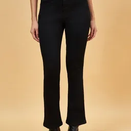 SF JEANS by Pantaloons Women Flared High-Rise Clean Look Stretchable Jeans-image-39