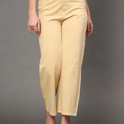 BAESD Women Jean Relaxed Fit High-Rise Cotton Coloure Jeans-image-83