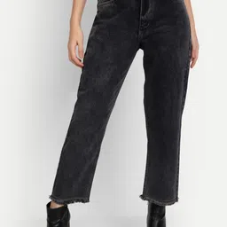 BAESD Women Jean Straight Fit High-Rise Jeans-image-59