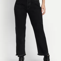 BAESD Women Jean Straight Fit High-Rise Cotton Jeans-picture-16
