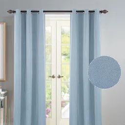Deco Window Blue Set of 2 Room Darkening Door Blinds-image-17