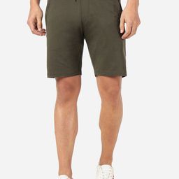 JADE BLUE Men Mid-Rise Slim Fit Pure Cotton Shorts-picture-13