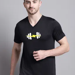 Friskers Graphic Printed V-Neck Short Sleeve Slim Fit Regular T-shirt-picture-21