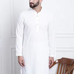 SOJANYA Sequin Embellished Pure Cotton Kurta-picture-32