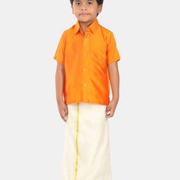 Sethukrishna Boys Ethnic Shirt And Dhoti Clothing Set-picture-16