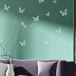 Special You Grey 24Pcs 3D Butterflies Wall Stickers-picture-12
