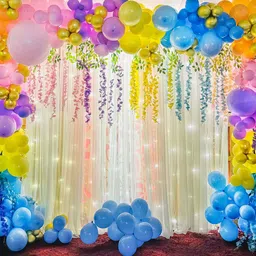 Special You Blue & Yellow 126 Pieces Festive Decor-picture-22