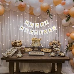 Special You White & Pink 64 Pieces Balloons Decoration Items-picture-40