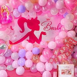 Special You Purple & Pink 79-Pcs Birthday Decor Set-picture-27