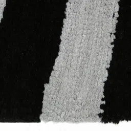 the home talk Black Microfibre Solid 60 x 20 Inches Runner image 5