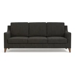 urban ladder create Abbey 3 Seater Fabric Sofa in Graphite Grey Colour-picture-13