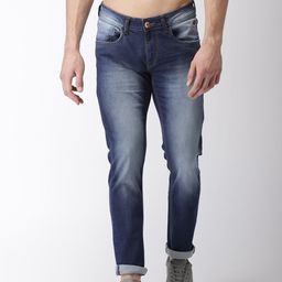 Flying Machine Men Blue Jackson Skinny Fit Low-Rise Clean Look Stretchable Jeans-picture-6
