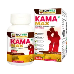 BODYWELL KamaMAX Female with GOLD | Prepared From Pure Herbs For Strength, Stamina & Energy | 500 mg-image-22