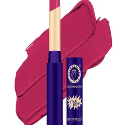 Colors Queen Star New Waterproof Non-Transfer Matte Lipstick 4 g - Pink Berry 814-picture-17