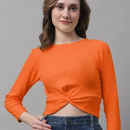FBAR Round Neck Cotton Crop Top-picture-39