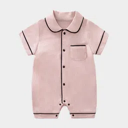 StyleCast Infant Girls Pink Cotton Rompers-picture-50