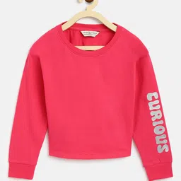 TALES & STORIES Girls Pink Cotton T-shirt-picture-15