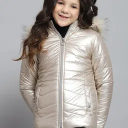 Monte Carlo Girls Hooded Solid Casual Lightweight Parka Jacket-picture-11