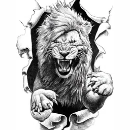 Wallpics Black & White Printed Waterproof  Wall Sticker-picture-31