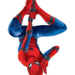 Wallpics Red & Blue Spiderman Printed Waterproof Wall Sticker-image-46