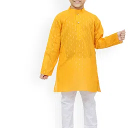 BAESD Boys Ethnic Motifs Printed Regular Kurta with Pyjamas-picture-41