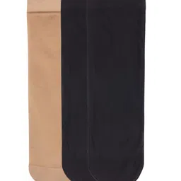 N2S NEXT2SKIN Women Pack Of 3 Assorted Ankle-Length Socks-image-68