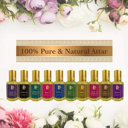 Duze Unisex Combo Fitrat & Mitti The Scent Of Rain Kannauj Attar with roller 6ml-picture-14