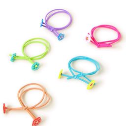 Accessorize Girls Set Of 5 Ponytail Holders-picture-24