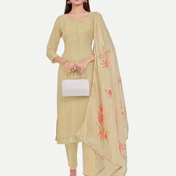 TAVAS Embroidered Unstitched Dress Material-picture-19