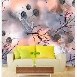 Aura  Purple & Green Printed Self Adhesive Wall Sticker-picture-26