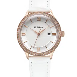 Titan Women Embellished Dial & Straps Analogue Watch 95247WL05-picture-4