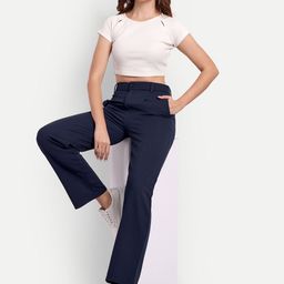 Next One Women Tailored High-Rise Easy Wash Trousers-picture-15