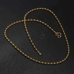Joyalukkas Men Necklace 22 Kt Gold Chain 4.09gm-picture-28
